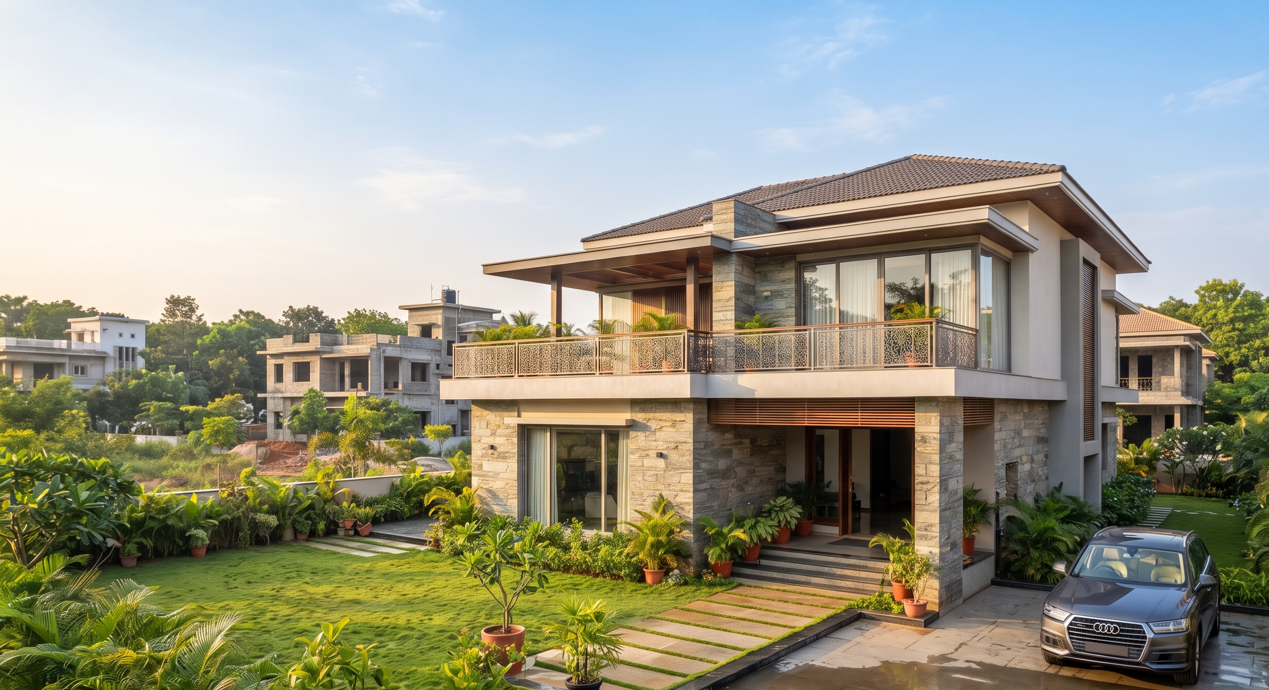 House construction in Bengaluru