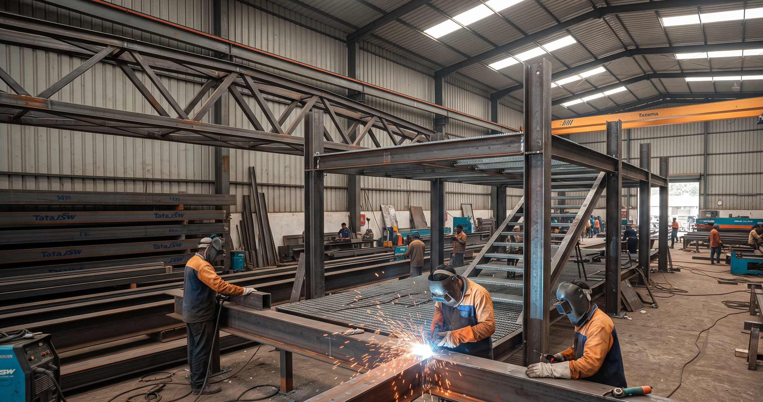 Steel fabrication in Bengaluru